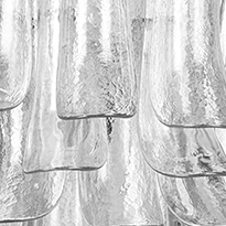 Clear Dahlia Glass