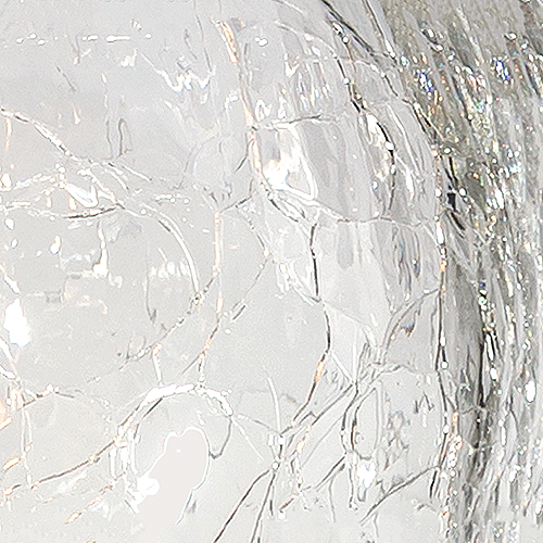 Clear Crackled