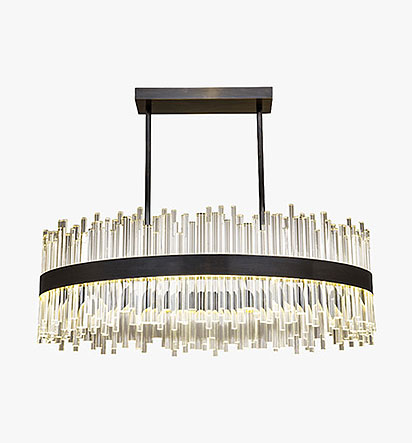 Bond Street Oval Chandelier