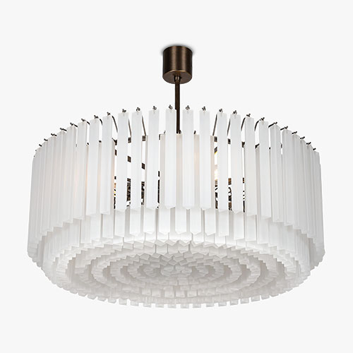 Flat Drum chandelier