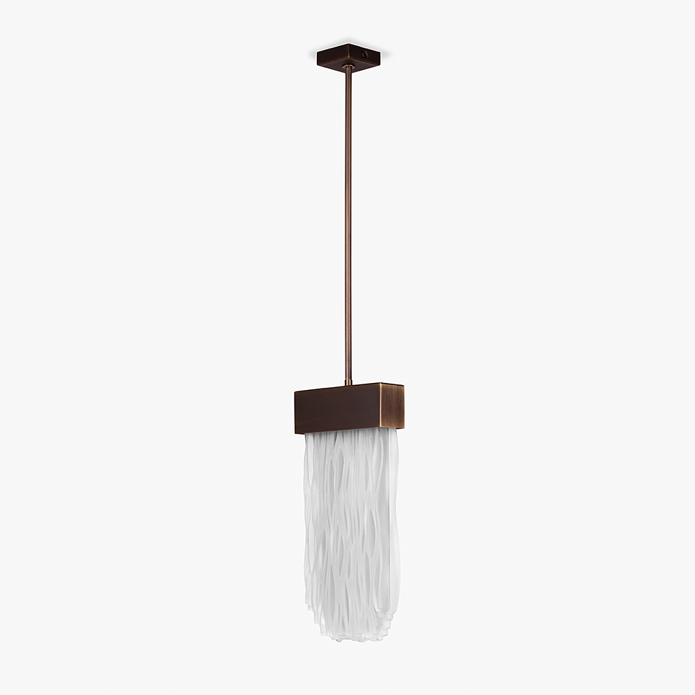 Clair de Lune Rectangular Pendant