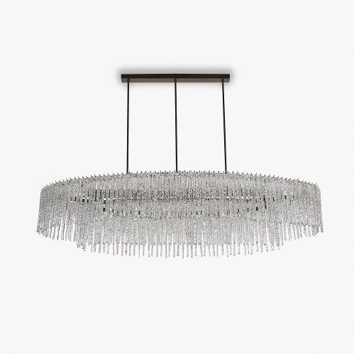 Ice Oval Chandelier