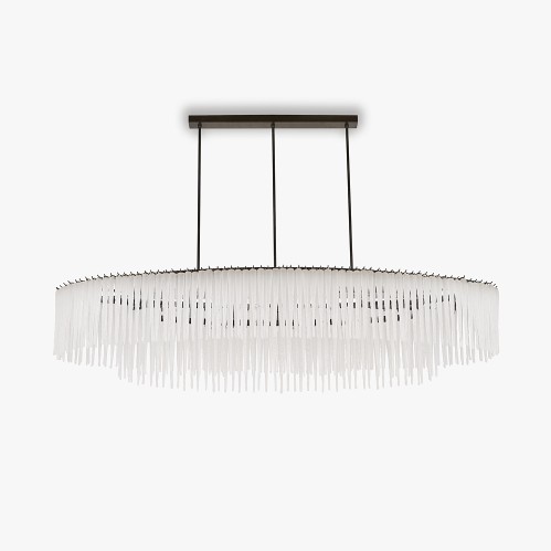 Ice Oval Chandelier