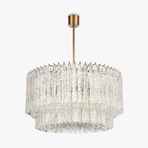 Concave Drum Chandelier