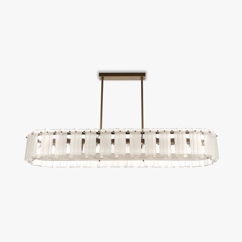 Lunar Oblong Chandelier