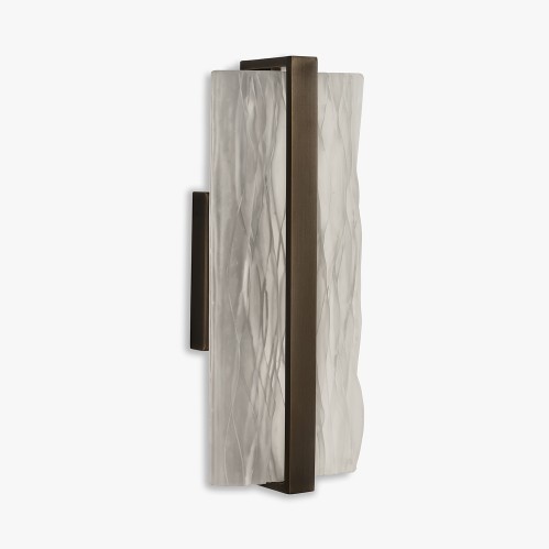Clair de Lune Rectangle 2 Wall Light