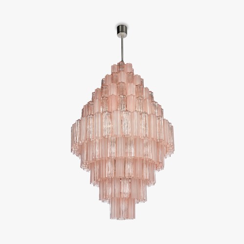Pentagon Column Chandelier